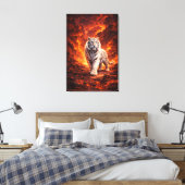 Toile White Tiger Fantasy Art | Man Jiang Hong Art Serie (Insitu(Chambre))