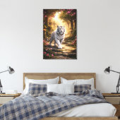 Toile White Tiger Fantasy Art | Man Jiang Hong Art Serie (Insitu(Chambre))