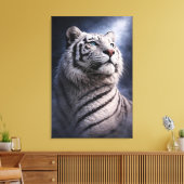 Toile White Tiger in Motion – ManJiangHong Art Series (Insitu(Salon))