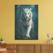 Toile White Tiger – Mystical Fantasy Portrait – ManJiang (Insitu(Salon))
