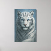 Toile White Tiger – Mystical Fantasy Portrait – ManJiang (Recto)