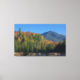 Toile Whiteface Mountain sur Little Cherrypatch Pond