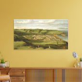 Toile Whitehaven, Cumbria, Showing Flatt Hall, c.1730-35 (Insitu(Salon))