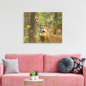 Toile Whitetail Deer Buck | Corégone, Montana (Insitu(Salon))