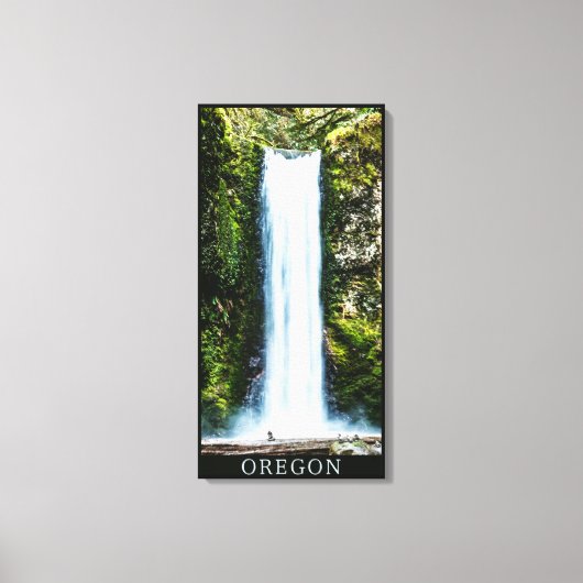 Toile Wiesendanger Falls Painting (Recto)