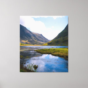 Toile wiew nature, montagne