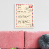 Toile Wife Lovers | À Ma Future Femme Je T'Aime (Insitu(Salon))