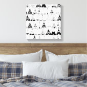 Toile Wigwam inspiré 6 (Insitu(Chambre))