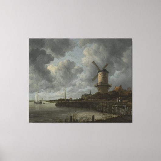 Toile Wijk bij Duustede, Ruisdael (Recto)