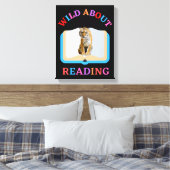 TOILE WILD À PROPOS DE LA LECTURE (Insitu(Chambre))