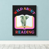 TOILE WILD À PROPOS DE LA LECTURE (Insitu (Plancher de Bois))