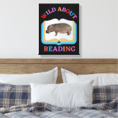 TOILE WILD À PROPOS DE LA LECTURE (Insitu(Chambre))