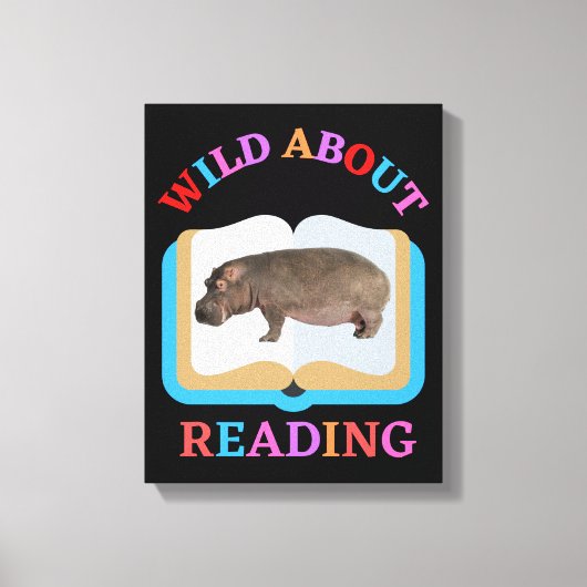 TOILE WILD À PROPOS DE LA LECTURE (Recto)