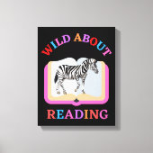 TOILE WILD À PROPOS DE LA LECTURE (Recto)