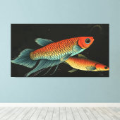 Toile Wild Betta pair (Insitu (Plancher de Bois))