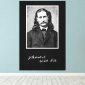 Toile 'Wild Bill' James Butler Hickok dans son Premier (Insitu (Plancher de Bois))