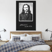 Toile 'Wild Bill' James Butler Hickok dans son Premier (Insitu(Chambre))