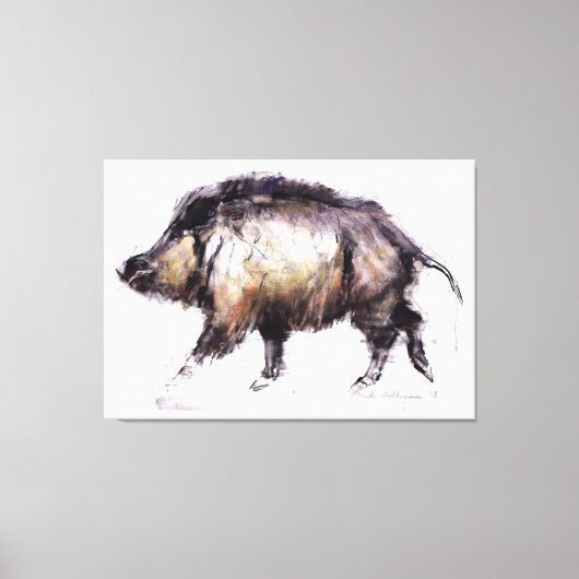 Toile Wild Boar 1999 (Recto)