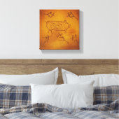 Toile Wild Boar Hunting (Insitu(Chambre))