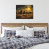 Toile Wild Horses Running (Insitu(Chambre))