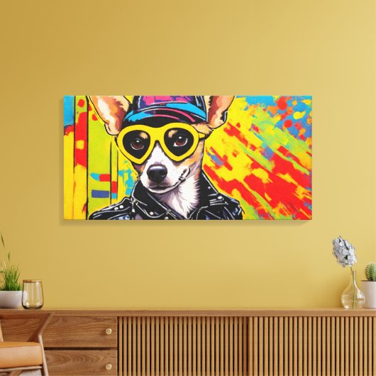 TOILE WILD ONE-CHIHUAHUA 2 (Insitu(Salon))