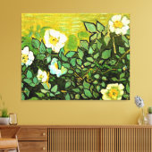 Toile Wild Roses, popular painting by Vincent van Gogh (Insitu(Salon))