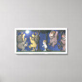 Toile Wild Things and Max Dancing in Moonlight (Recto)