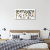 Toile Wild Things and Max Swinging From Trees (Insitu(Chambre))
