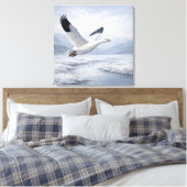 Toile Wildlife Snow Goose Flying Winter (Insitu(Chambre))