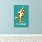 Toile WILE E. COYOTE™ Planning (Insitu (Plancher de Bois))