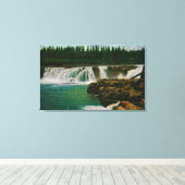 Toile Willamette Falls in Portland 2 (Insitu (Plancher de Bois))