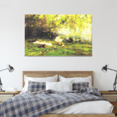 Toile Willem Maris - Paradis des canards (Insitu(Chambre))