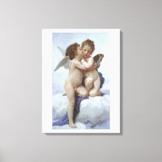 Toile William Adolphe Bouguereau angels (Recto)