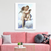 Toile William Adolphe Bouguereau angels (Insitu(Salon))