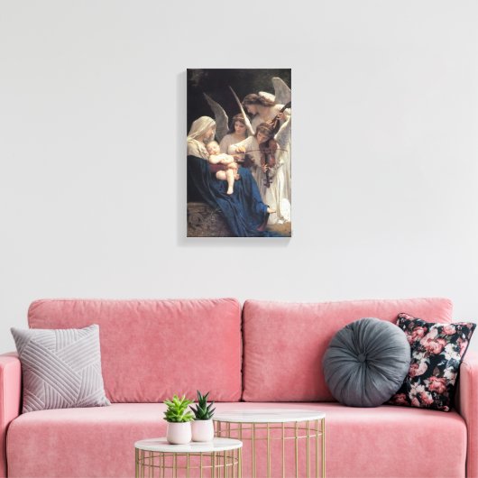 Toile William-Adolphe Bouguereau - Chant des Anges (Insitu(Salon))