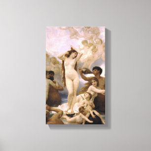 Toile William-Adolphe Bouguereau - La naissance de Vénu