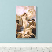 Toile William-Adolphe Bouguereau - La naissance de Vénus (Insitu (Plancher de Bois))