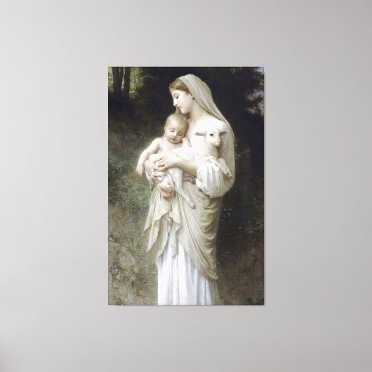 Toile William Adolphe - Innocence de Bouguereau (Recto)