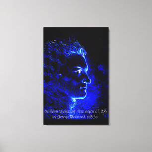 Toile William Blake à 28 ans