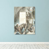 Toile William Blake | La descente d'Odin, un Ode, de (Insitu (Plancher de Bois))