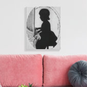 Toile William Crotch jouer l'orgue (Insitu(Salon))