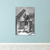 Toile William Herschel découvre la planète Uranus (Insitu (Plancher de Bois))