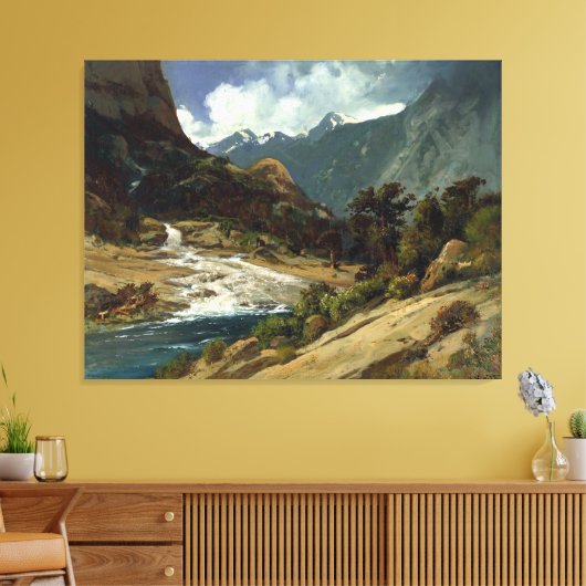 Toile William Keith Hetch Hetchy Side Canyon I (Insitu(Salon))