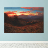 Toile William Keith_Sunset sur le mont Diablo (Insitu (Plancher de Bois))