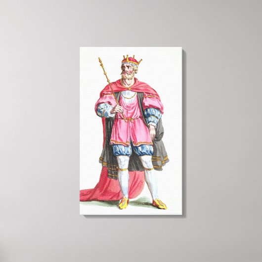 Toile William le Conquérant (1027-87), de Receuil des (Recto)