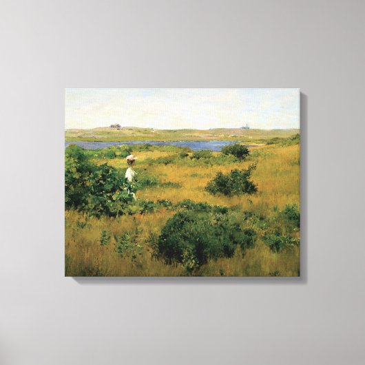 Toile William Merritt Chase - Été à Shinnecock Hills (Recto)