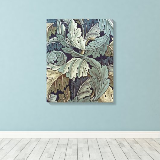Toile William Morris Acanthus Feuilles (Insitu (Plancher de Bois))