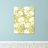 Toile William Morris Chrysanthemum Motif floral (Insitu (Plancher de Bois))