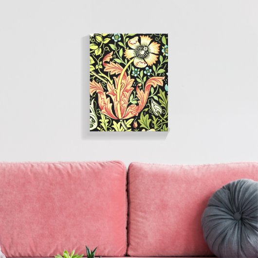 Toile William Morris Compton Fond d'écran classique (Insitu(Salon))