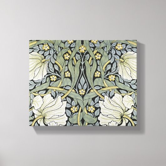 Toile William Morris - Design Motif Pimpernel (Recto)